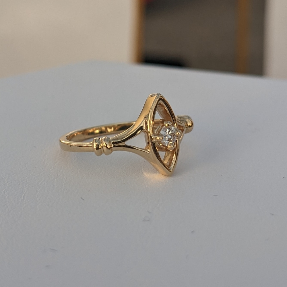 "Settling Stars" | The truth will find you | Vintage Inspired Diamond Ring